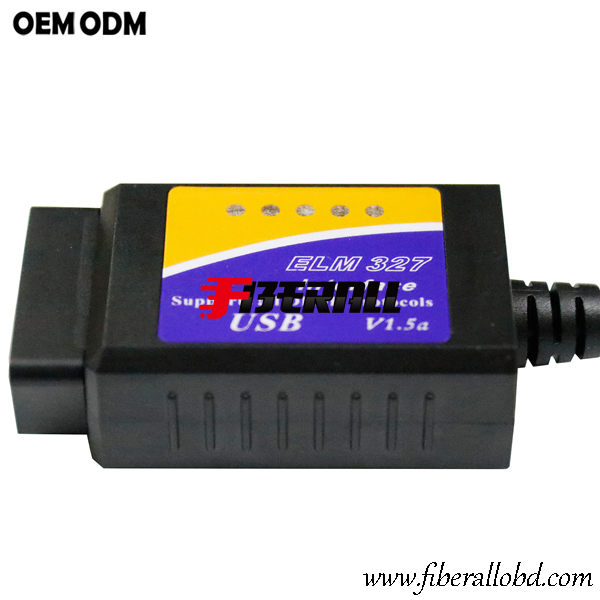 Czytnik kodów USB samochodowy ELM327 i sprawdzanie silnika OBD